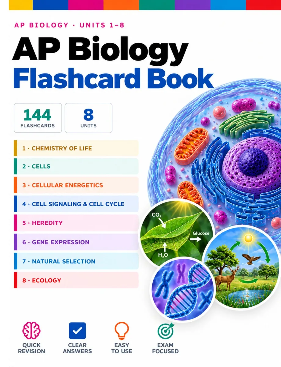 AP Biology – Flashcard Revision cover