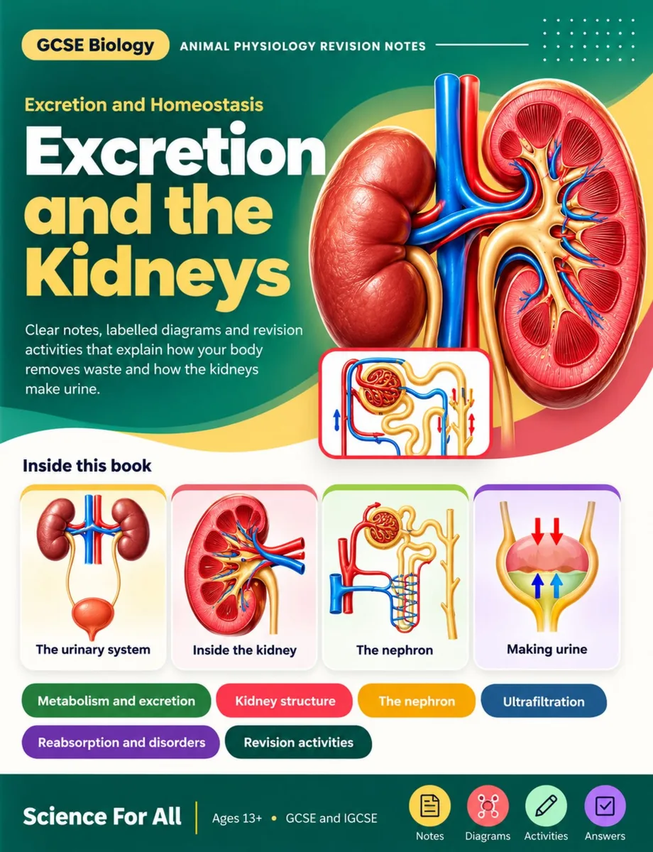 Excretion & the Kidneys – GCSE Biology Revision Notes cover