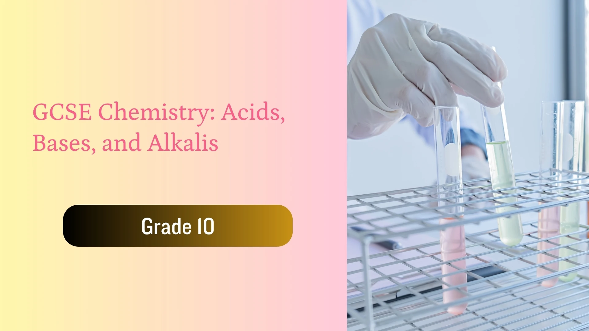 GCSE Chemistry: Acids, Bases, and Alkalis - Title