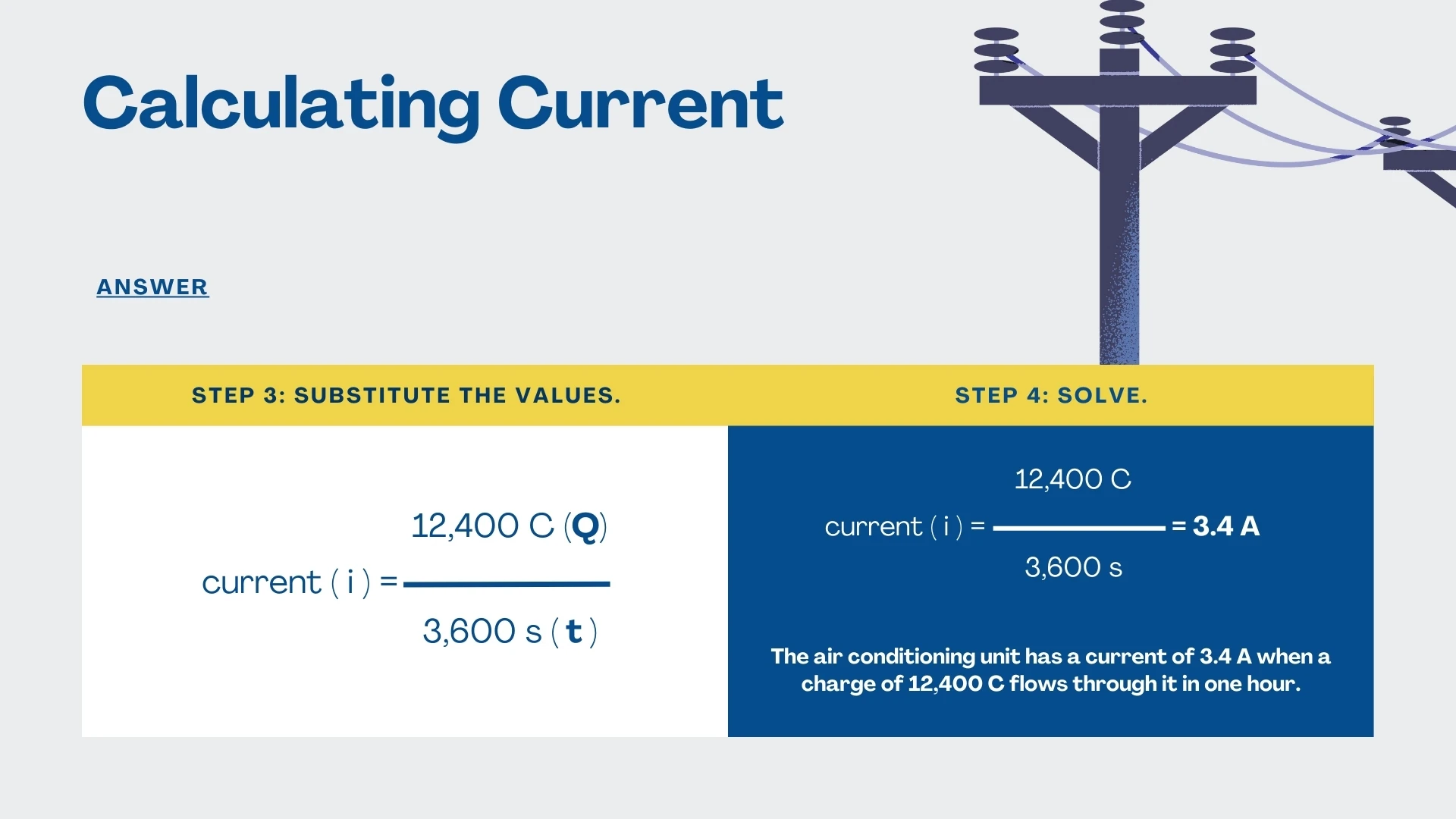 Example Problem Solution
